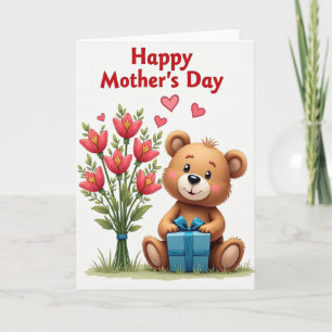 Fluffy Mothers Day Card