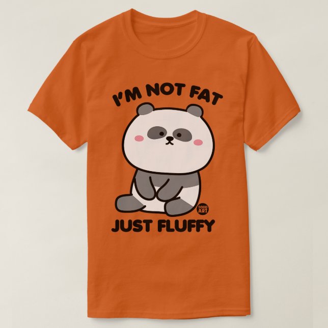 fluffy panda T-Shirt (Design Front)