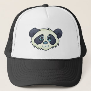 Fluffy Panda Trucker Hat