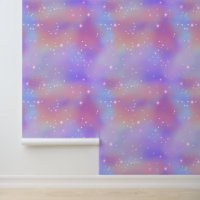 Fluffy Pink Purple Unicorn Clouds Stars Magical