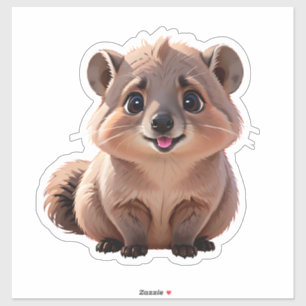 Fluffy Racoon