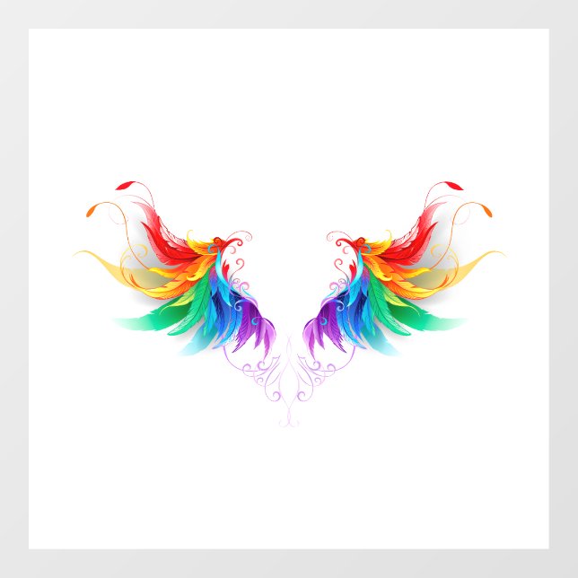 Fluffy Rainbow Wings (Sheet)