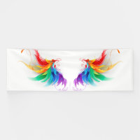 Fluffy Rainbow Wings