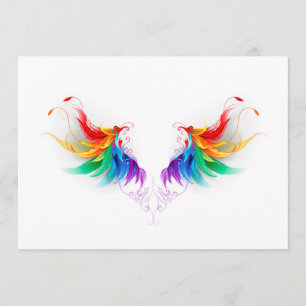 Fluffy Rainbow Wings Menu