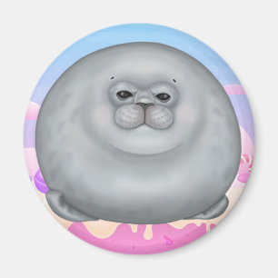 Fluffy seal magnet