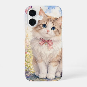 Fluffy Spring Kitten Phone Case