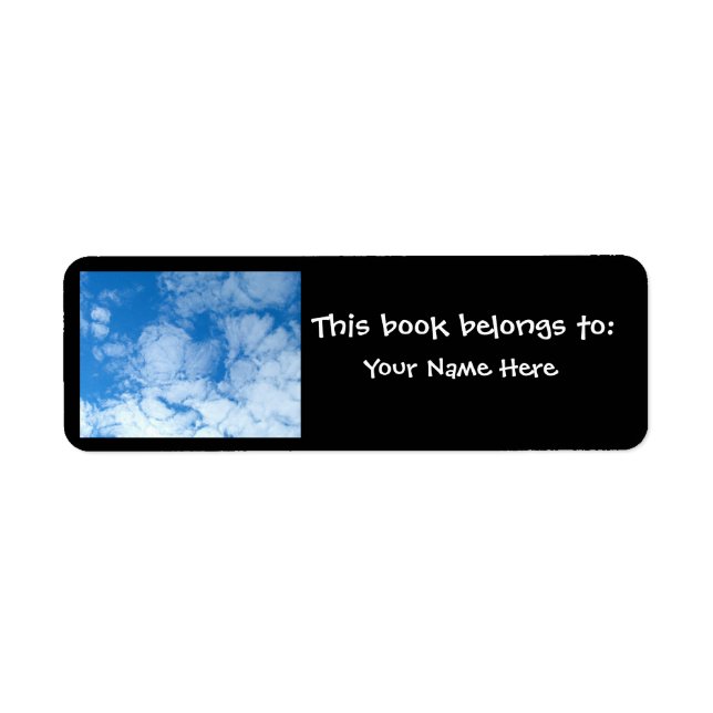 Fluffy White Clouds (Front)