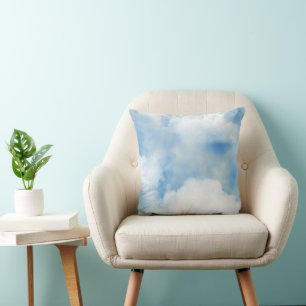 Fluffy White Clouds Cushion