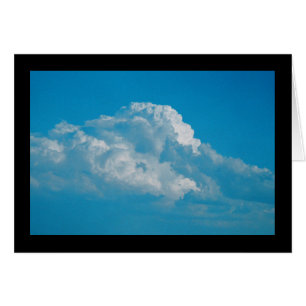 Fluffy White Clouds- Song of Sol. 2:3 Card