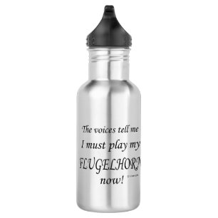 Flugelhorn Voices Say Must Play 532 Ml Water Bottle