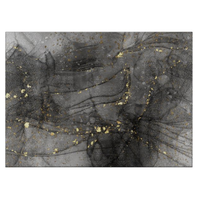 Fluid Alcohol Ink  Cutting Board (Front)