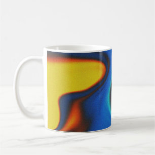 Fluid and vibrant ink flow classic mug