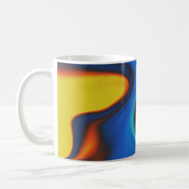 Fluid and vibrant ink flow classic mug (Left)
