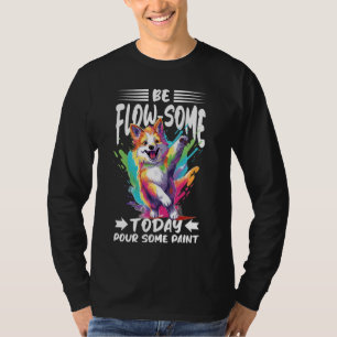 Fluid Art Design for Acryl Painter and Acrylic Col T-Shirt