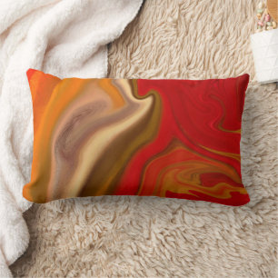 fluid art lumbar cushion