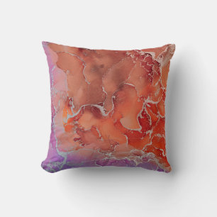 Fluid Art. Modern ?bstract colourful background, w Cushion