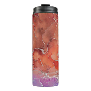 Fluid Art. Modern ?bstract colourful background, w Thermal Tumbler