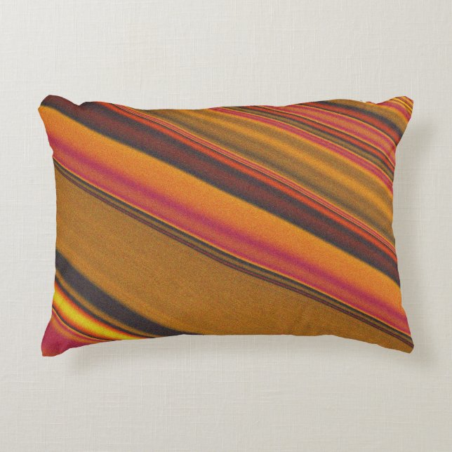 Fluid Colour Gradation Throw Pillows (Front)