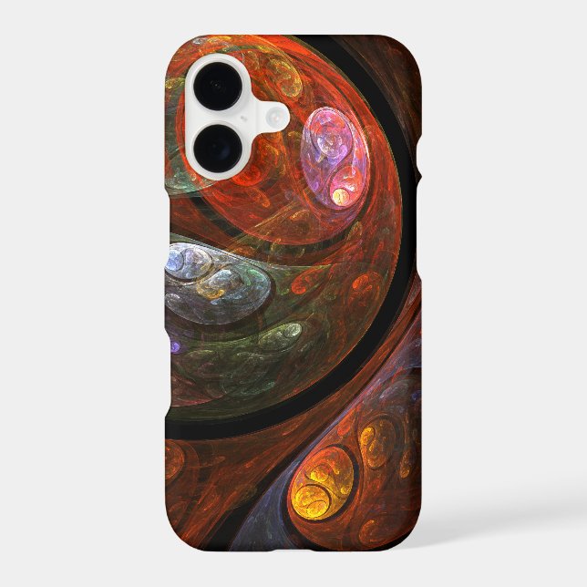 Fluid Connection Abstract Art Matte Samsung Galaxy Case (Back)