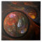 Fluid Connection Abstract Art Tile