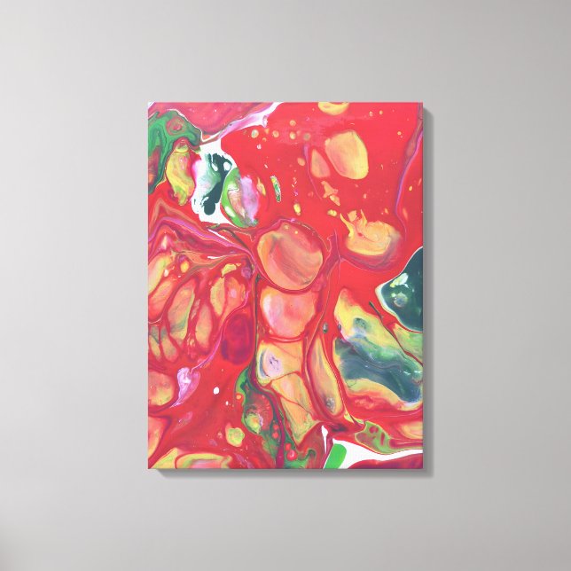 Fluid Dreams Canvas Print (Front)