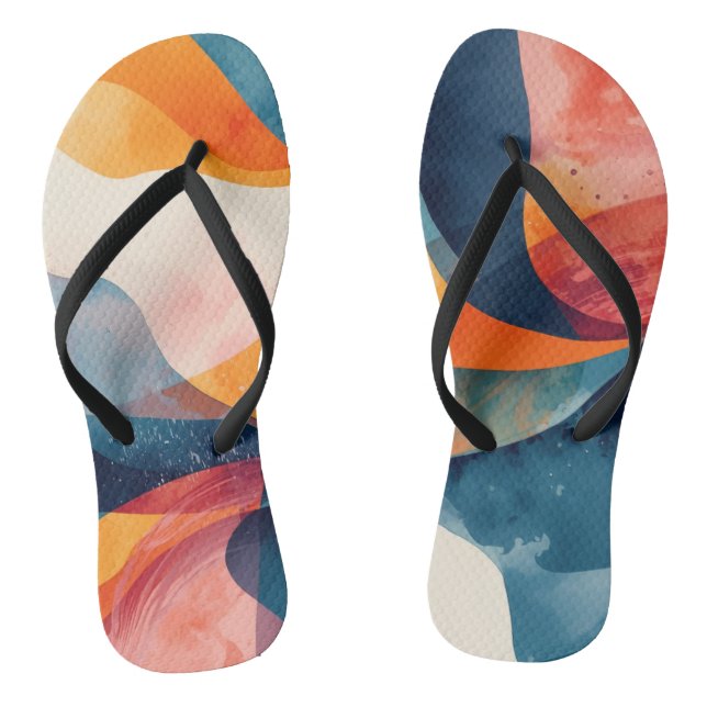 "Fluid Dynamics" Jandals (Footbed)
