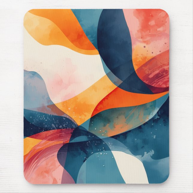 "Fluid Dynamics" Mouse Pad (Front)