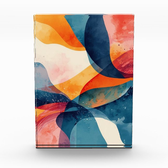 "Fluid Dynamics" Photo Block (Front)