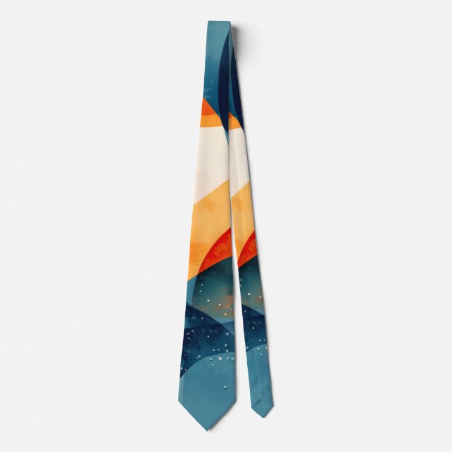 "Fluid Dynamics" Tie (Front)