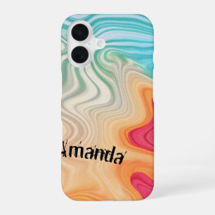 Fluid Expressions Personalised  iPhone 16 Case