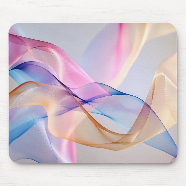 Fluid Harmony in Motion Mouse Pad (Front)