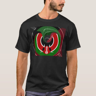 Fluid Kenya Flag Hakuna Matata T-Shirt