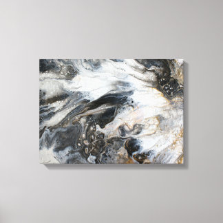 Fluid pour acrylic art canvas