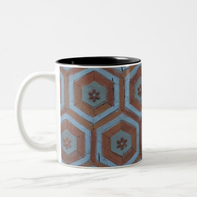 Fluid Symmetry: Exploring Abstract Designs in Cup  (Left)