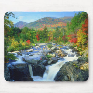 Flume Falls    Adirondack Mountains Mouse Pad