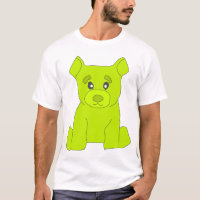 Fluo Green Bear T-Shirt