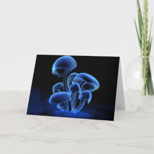 Fluorescence Greeting Card