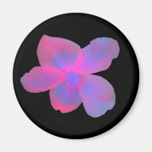 Fluorescent Begonia Magnet
