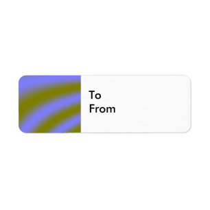 Fluorescent Clouds Custom Gift Tags