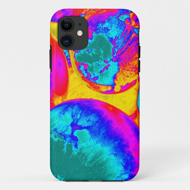fluorescent eggs Case-Mate iPhone case (Back)