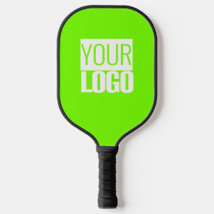 fluorescent green - add your  logo  pickleball paddle