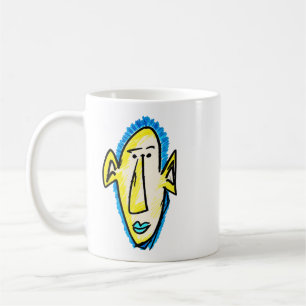 Fluorescent guy coffee mug