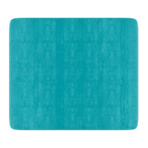 Fluorescent Teal Cutting Board