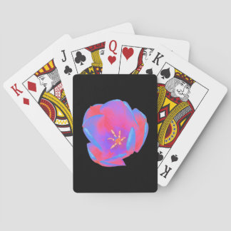 Fluorescent Tulip Playing Cards