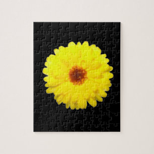 Fluorescent Yellow Marigold Puzzle