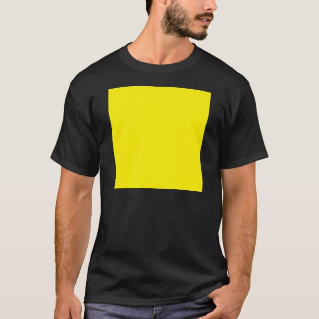 Fluorescent Yellow T-Shirt (Front)
