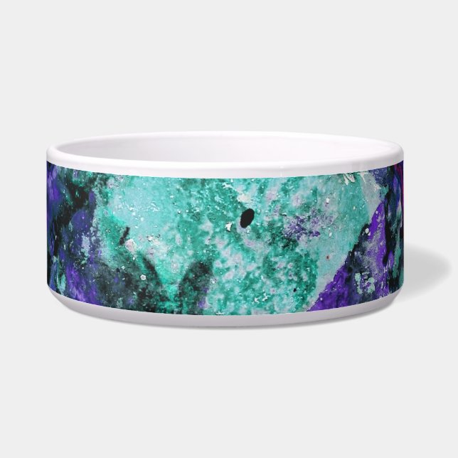 Fluorite Crystal Geode Marble Abstract (Left)