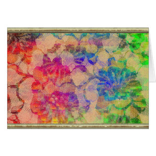 Fluoro Lace Roses