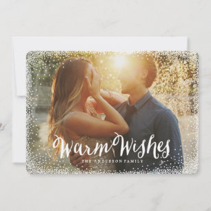 Flurries   Holiday Photo Card
