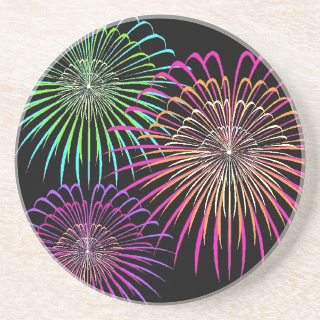 Flurry of Colors - Coaster (Front)